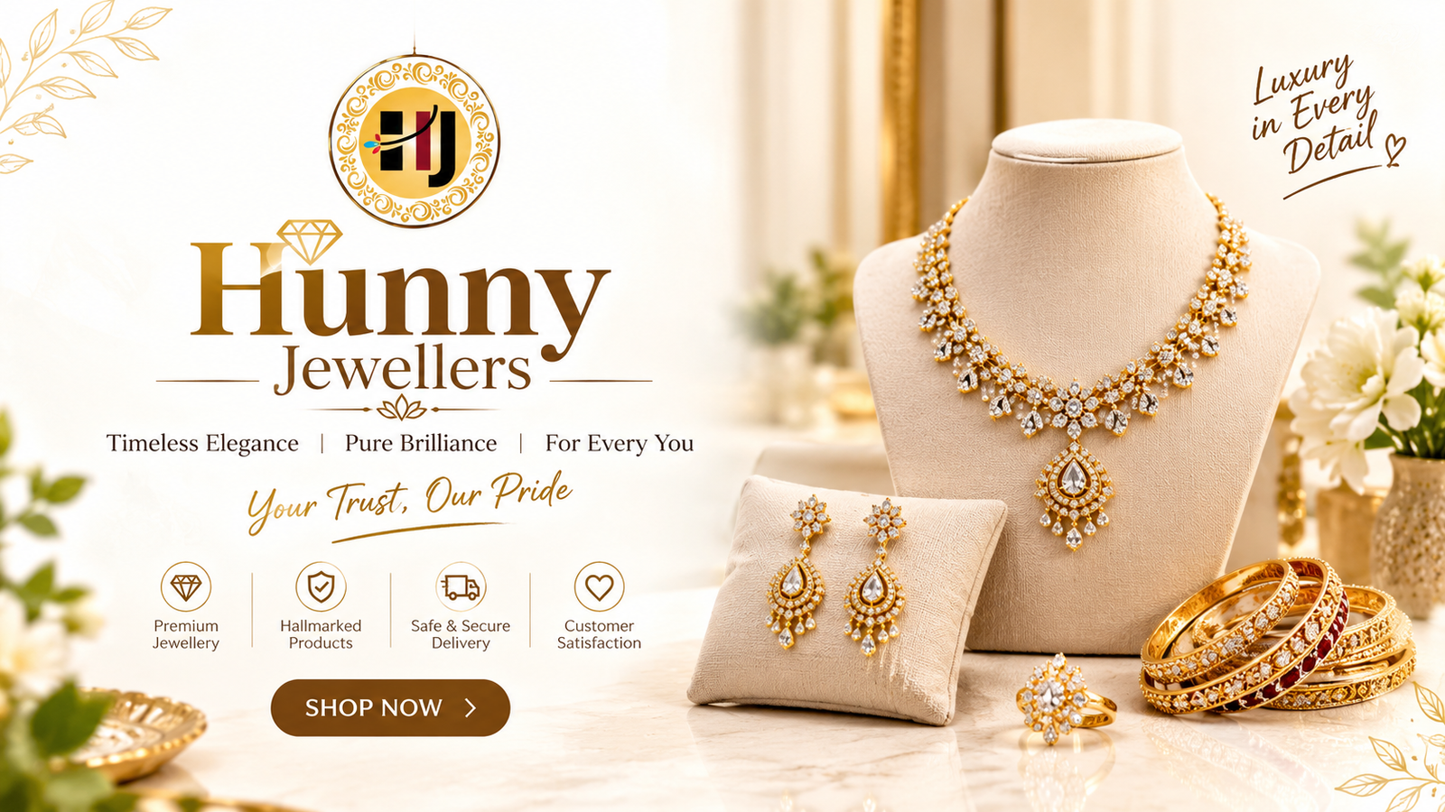 Hunny Jewellers_ Timeless Gold Elegance